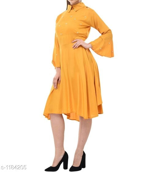 Myhra Trendy Rayon Women's Dresses