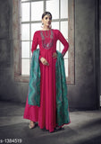 Bimbaa Attractive Embroidered Silk Suits & Dress Materials