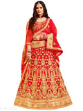 Alisha Ethnic Net Lehengas