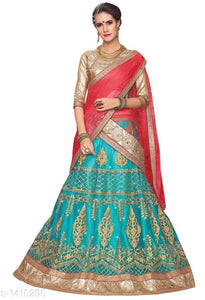 Alisha Ethnic Net Embroidered Lehenga Choli Sets