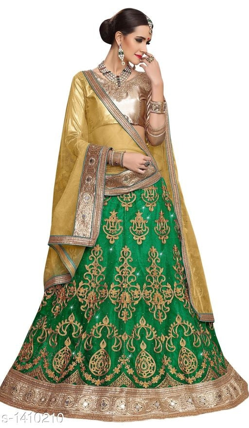 Alisha Ethnic Net Embroidered Lehenga Choli Sets