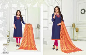 Sufi Ravishing Slub Silk Suits & Dress Materials