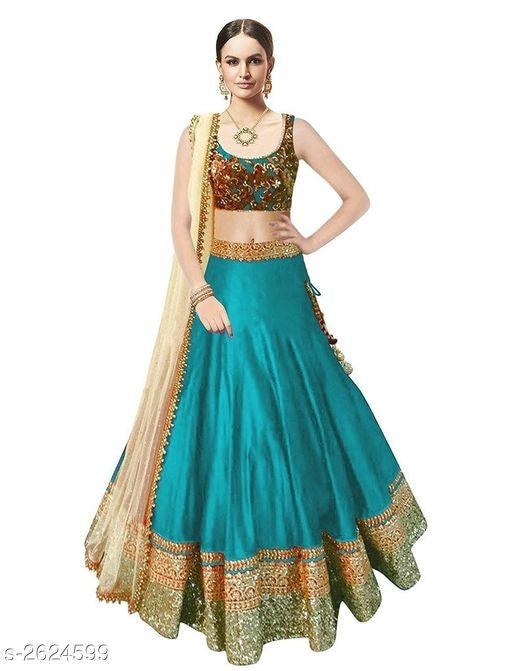 Misa Trendy Banglori Silk Women's Lehengas