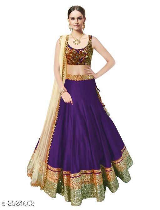 Misa Trendy Banglori Silk Women's Lehengas