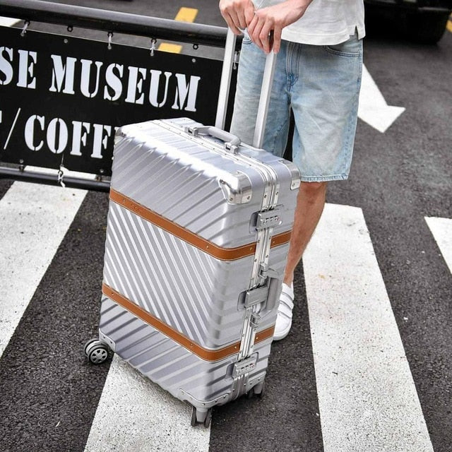 Retro vintage suitcase Trunk